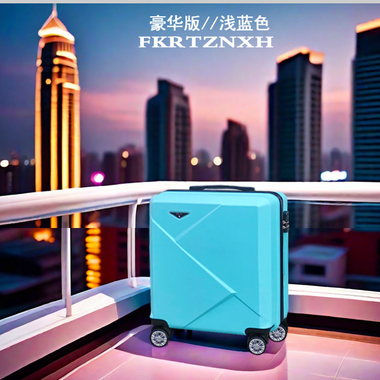 New 18-inch boarding case password case 20-inch suitcase strong and durable case universal wheel suitcase trolley case men