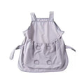 Summer cat grooming apron - anti-static, anti-claw, open-foot design - pet apparel for cat lovers