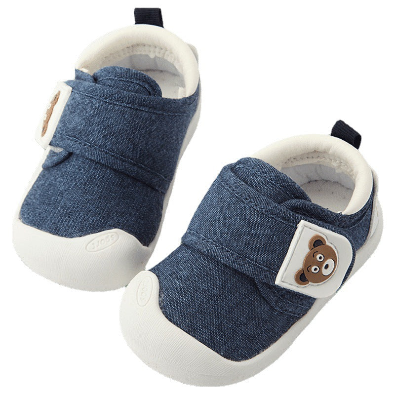 autumn collection: new fall toddler shoes for baby girls (0-1-3 years) - soft cloth spring/autumn first walker shoes for baby boys