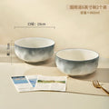 6inch stone pattern bowl/pack of 2