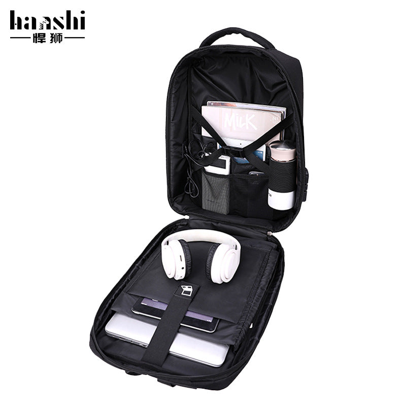 Business Men's Backpack Premium Fashion Travel Backpack Commuter Waterproof Computer Bag Large Capacity Backpack