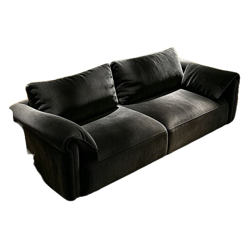 Small apartment fabric sofa, chaise lounge sofa, home living room trendy beanbag sofa, light luxury straight-row sofa bed