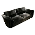 Small apartment fabric sofa, chaise lounge sofa, home living room trendy beanbag sofa, light luxury straight-row sofa bed
