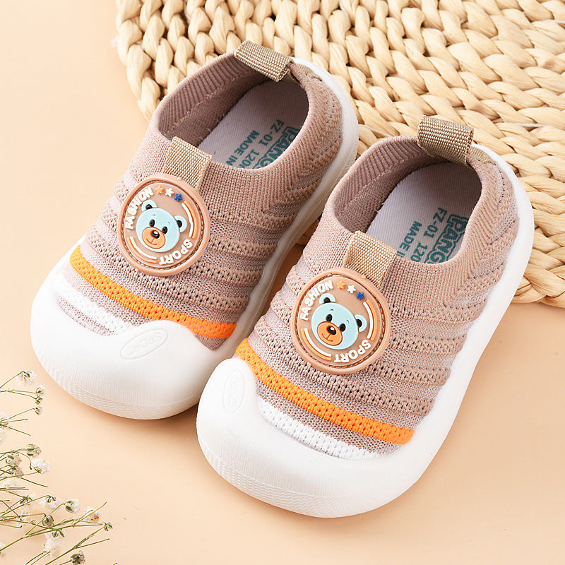 Yidian baby cloth sandals women's summer infant shoes new arrival toddler shoes one year old men's soft bottom