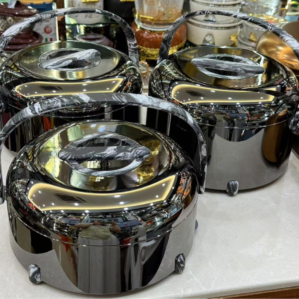 Exportnew arrivalhot selling handle double layer insulation box 3l-4l-5l factory direct sales insulation tableware foodwarmer