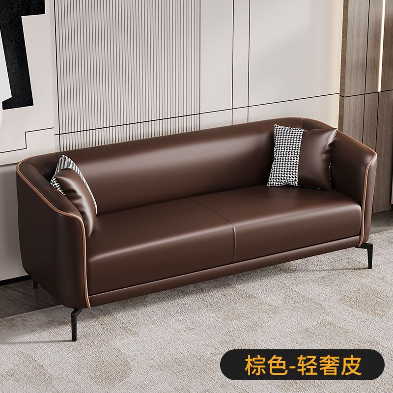 Sofa small apartment rental house living room simple modern apartment popular double slot three slot technology cloth small sofa
