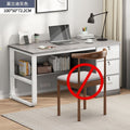 Office desk desktop home bedroom desk office desk boss table simple rental house with drawer computer desk no