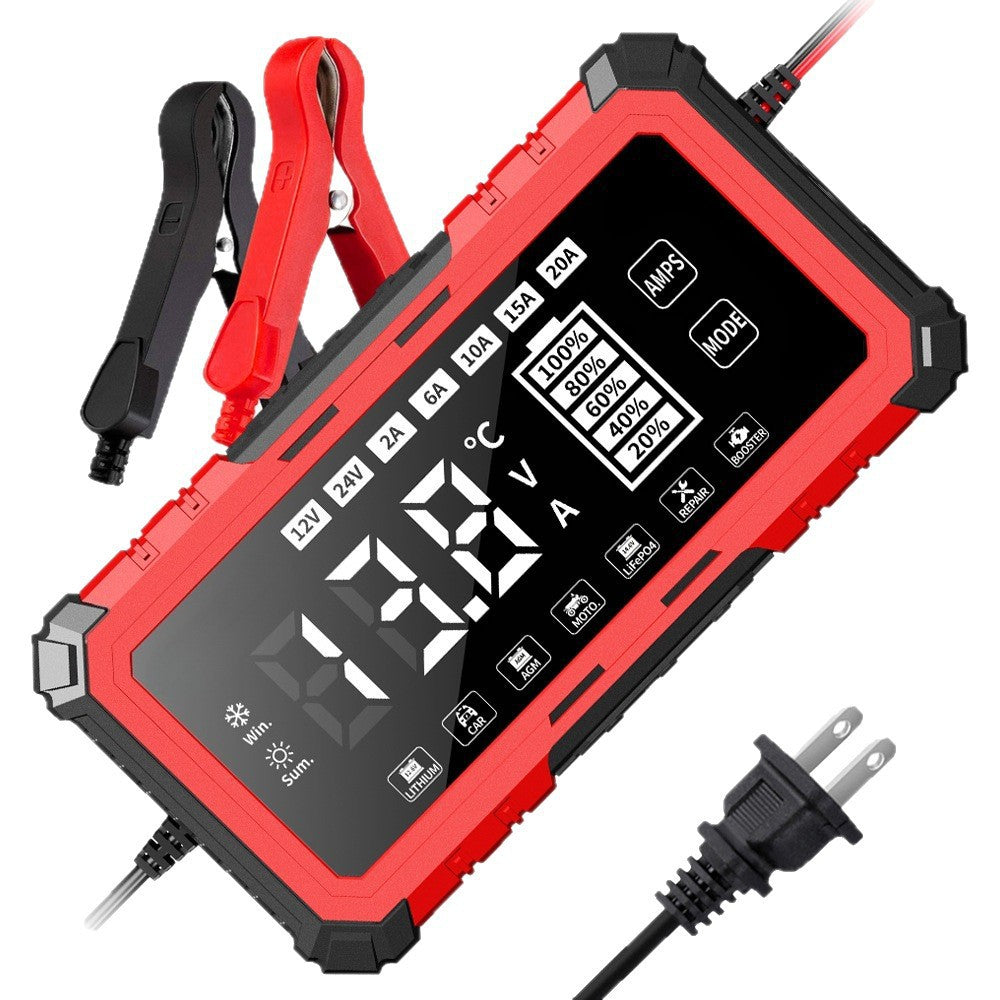 12v/24v 2a/6a/10a/15a/20a battery charger - car battery charger, motorcycle battery charger