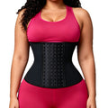 [six-breasted buckle] fashion corset belt, tight abdomen shaping, latex body shaping, waist tightening, sweat-inducing sports belt