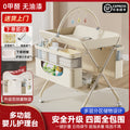 Changing table, baby care table, diaper changing table, newborn bathing & massage table, foldable multifunctional