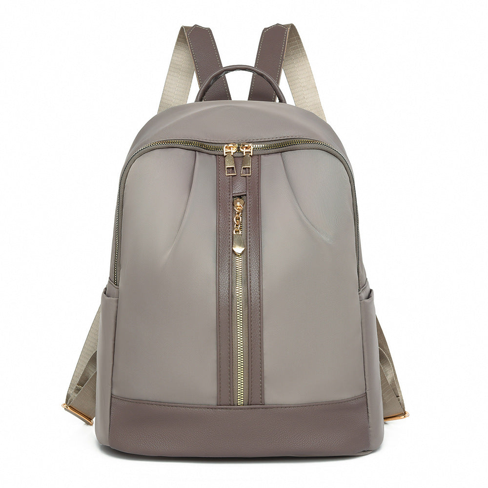 Backpack New Oxford Cloth Tide Waterproof School Bag Women's Korean Version Lightweight Versatile Fashion Large Capacity Travel Backpack Women