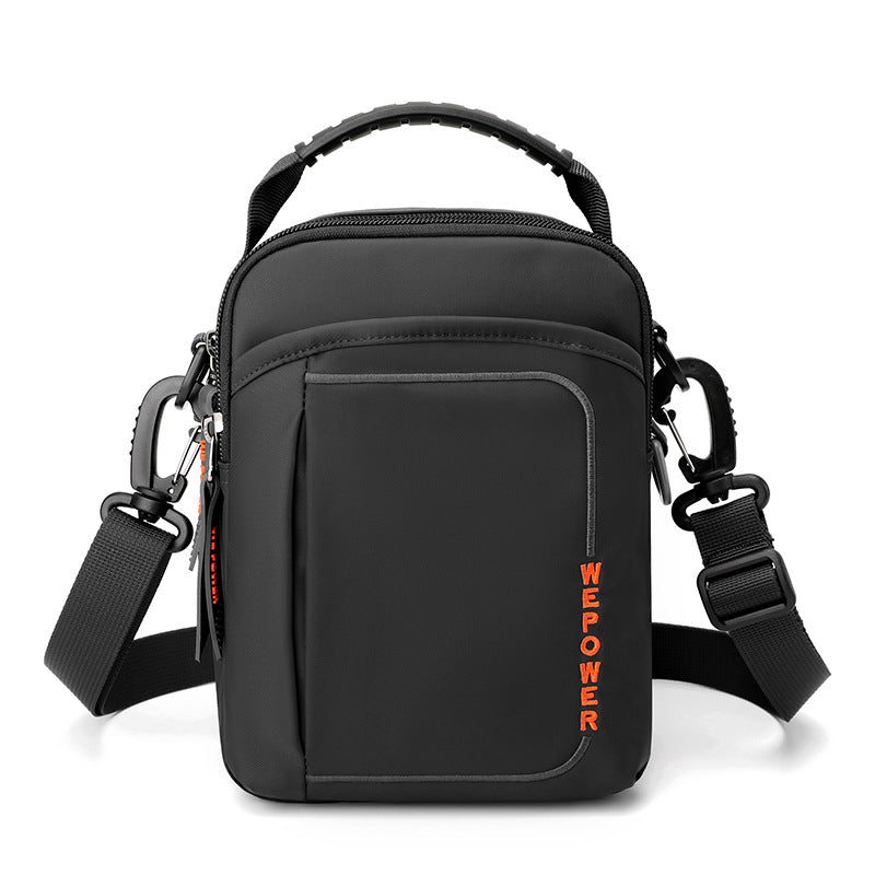 New men's shoulder bag outdoor messenger bag multi-functional dual-purpose wear belt bag travel bag mobile phone fanny pack