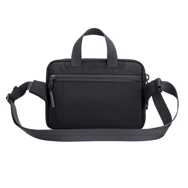 Cross-border new trendy men's messenger bag, simple function bag, multi-functional digital storage bag, outdoor breast bag, shoulder bag.