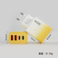 120w fast charging charger dual usb + dual type-c multi-port charging head us standard european standard mobile phone charger