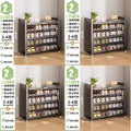 For homemultifunctional all-in-one steel shoe cabinet multi-layer thickened storage cabinet extra thick bedroom storage bold dustproof shoe cabinet