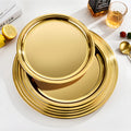 Export stainless steel tray, beautiful plate, for homeclassy jewelry storage tray, hotel commercial metal disc