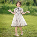 Girl chinese style jiangnan water town han dynasty cheongsam summer new product little girl chinese ancient style super fairy cheongsam skirt
