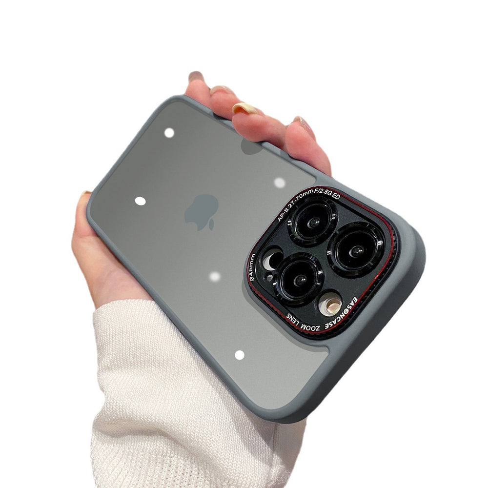New skin-feeling matte suitable for apple 17 mobile phone case iphone14 leica metal lens ring 16 all-inclusive sheath