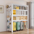Household shelf storage rack floor-standing multi-layer bookshelf perforated board storage sundries express storage rack supermarket display rack