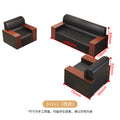 Saint-li office sofa set - business reception, meeting, and negotiation - minimalist sofa and coffee table combination