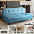 Foldable dual-purpose fabric sofa bed, detachable and washable, suitable for offices, rentals, and simple living spaces. multi-functional folding sofa bed