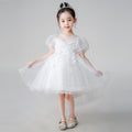 Girls' train dress, stylish children's princess dress, new baby catwalk piano performance clothes, in stock wholesale