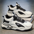 Men's shoes 2025 new spring collection: anti-slip, height-increasing, soft-soled casual running sneakers for teenagers and middle school boys - trendy footwear