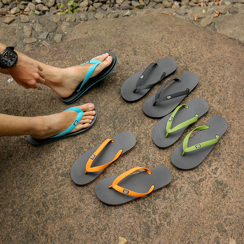 Men's fashionable high-end outdoor flip-flops - all-season, slip-resistant, and durable
