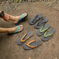 Men's fashionable high-end outdoor flip-flops - all-season, slip-resistant, and durable