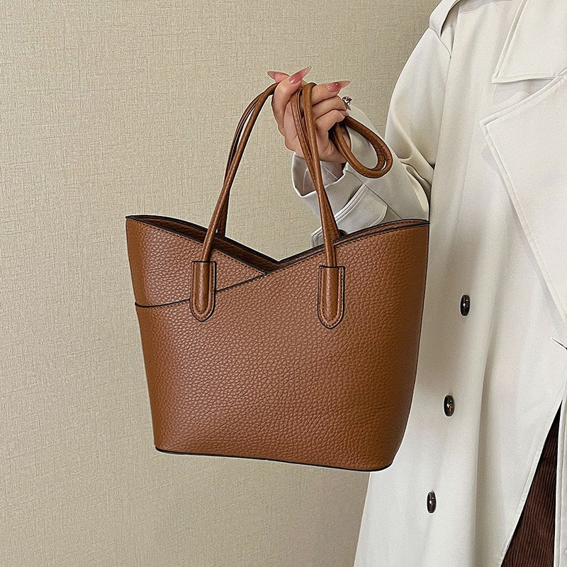 2026 new large capacity women's bag - trendy and versatile tote bag, high-end style for work and commuting, shoulder bag, underarm bag