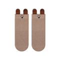 Babylon children's socks solid color ear lifting combed cotton cartoon knee socks autumn boneless cute newborn infant socks