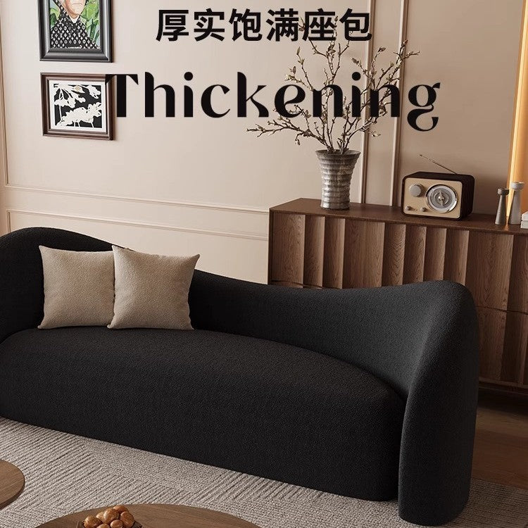 Scandinaviannew arrival fabric sofa living room beauty salon reception net benchcasual cashmere sofa combination