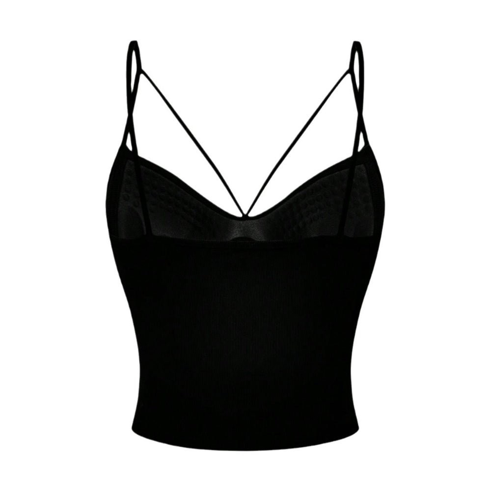 In stock-53327# cross-border european and american foreign trade women's sexy suspender one-piece vest for hot girls with breast pads
