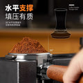 Stainless steel coffee distributor & tamper combo - all-in-one set for home use
