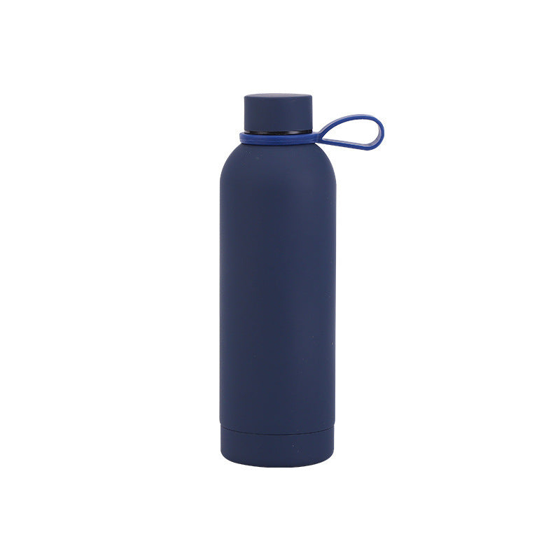 new arrival 304 stainless steel thermos cup large capacity double-layer vacuum small mouth bottle portable car sports water cup