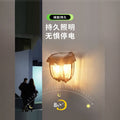Solar lights outdoor lighting garden lights street lights human body sound control sensor lights rural yard lighting solar wall lights