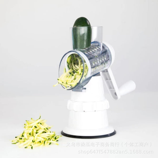 Cross-border 2nd generation hand-cranked vegetable cutter, slicing grater, kitchen multi-functional fruit vegetable cutter, potato shredding vegetable slices