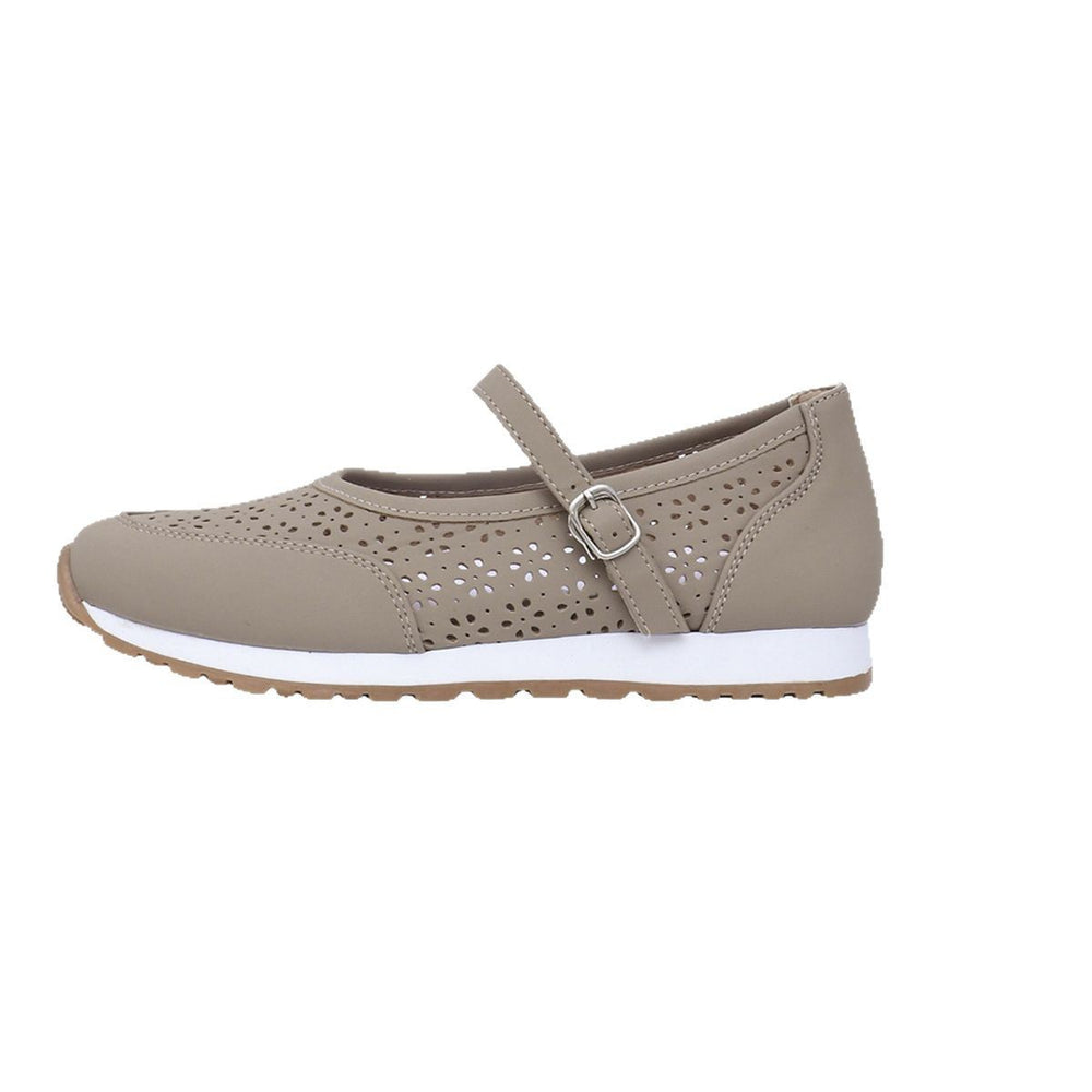 spring/summer new arrivals: plus size, breathable, low-cut, buckle-strap flats - casual, versatile, european & american style footwear for cross-border e-commerce