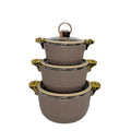 cross-border 3pcs insulated lunch box 2.5l-4.5l-6.5l hot selling african food warmer cont