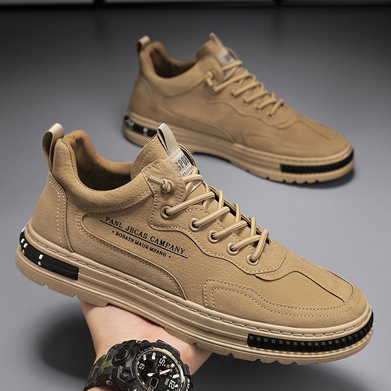 Men's safety shoes: 2025 autumn new arrivals - durable work shoes, trendy & versatile, breathable work boots