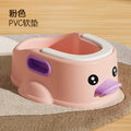 Kids' potty training seat - baby & toddler toilet trainer - gentle cleansing for little girls & boys - sit-down design, no squatting required