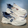 2026 new spring trendy brand versatile agar height increasing youth men's casual sneakers chunky sole dad shoes