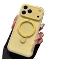 Suitable for apple 17promax mobile phone case fine hole jelly ice cream holder iphone16 cross-border protective cover 15