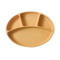 all-in-one food grade silicone dinner plate infant food bowl kids silicone bowl suction cup baby tableware wholesale