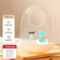Baby eating bib, food supplement, rice bib, silicone baby bib, kidswaterproof bib, bib, feeding tool