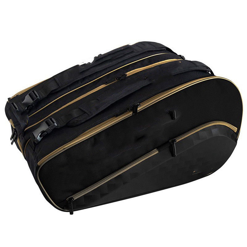 Badminton racket bag 4 tennis racket shoulder bag competition training oblique span Peak racket tennis racket bag customization