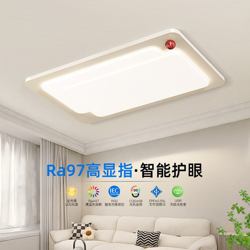 Cream wind living room light led ceiling light creative personality eye protection full spectrum master bedroom light room Zhongshan lighting