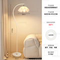 Floor lamp vintage french retro cream living room bedroom bedside vertical table lamp japanese pleated atmosphere lamp