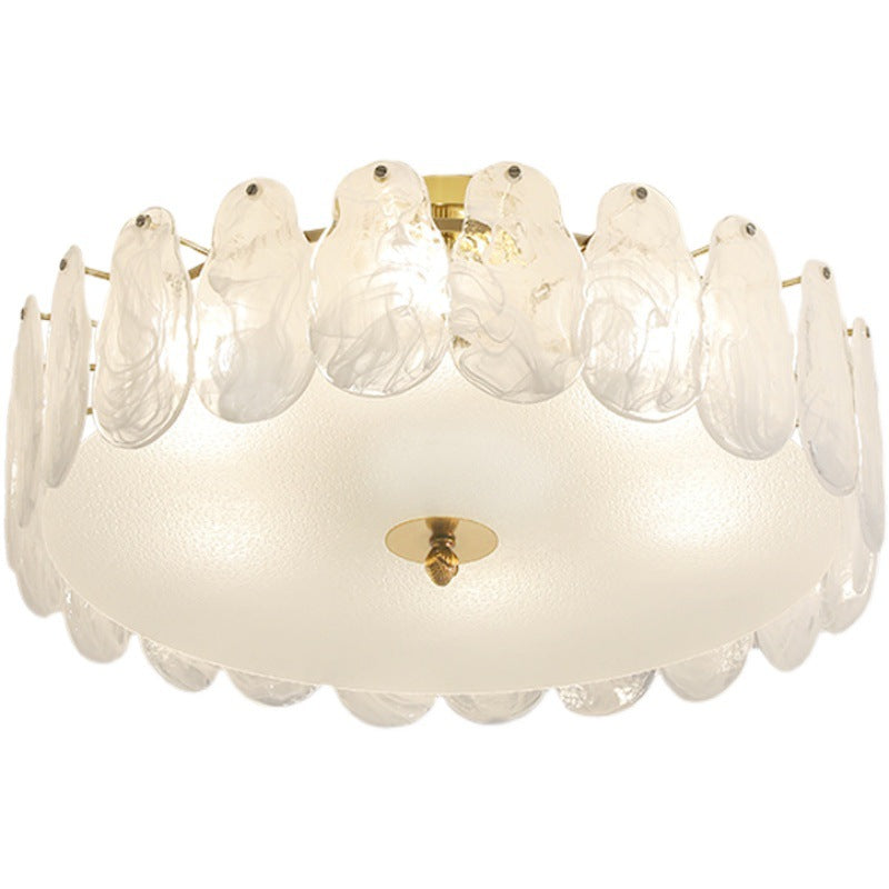 Bedroom light French light luxury cloud crystal lamp new simple now Guangdong Zhongshan Lighting Flagship Store
