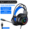 G60 gaming headset - wired 7.1 channel esports headphones for pc and laptop - perfect for pubg and other online games